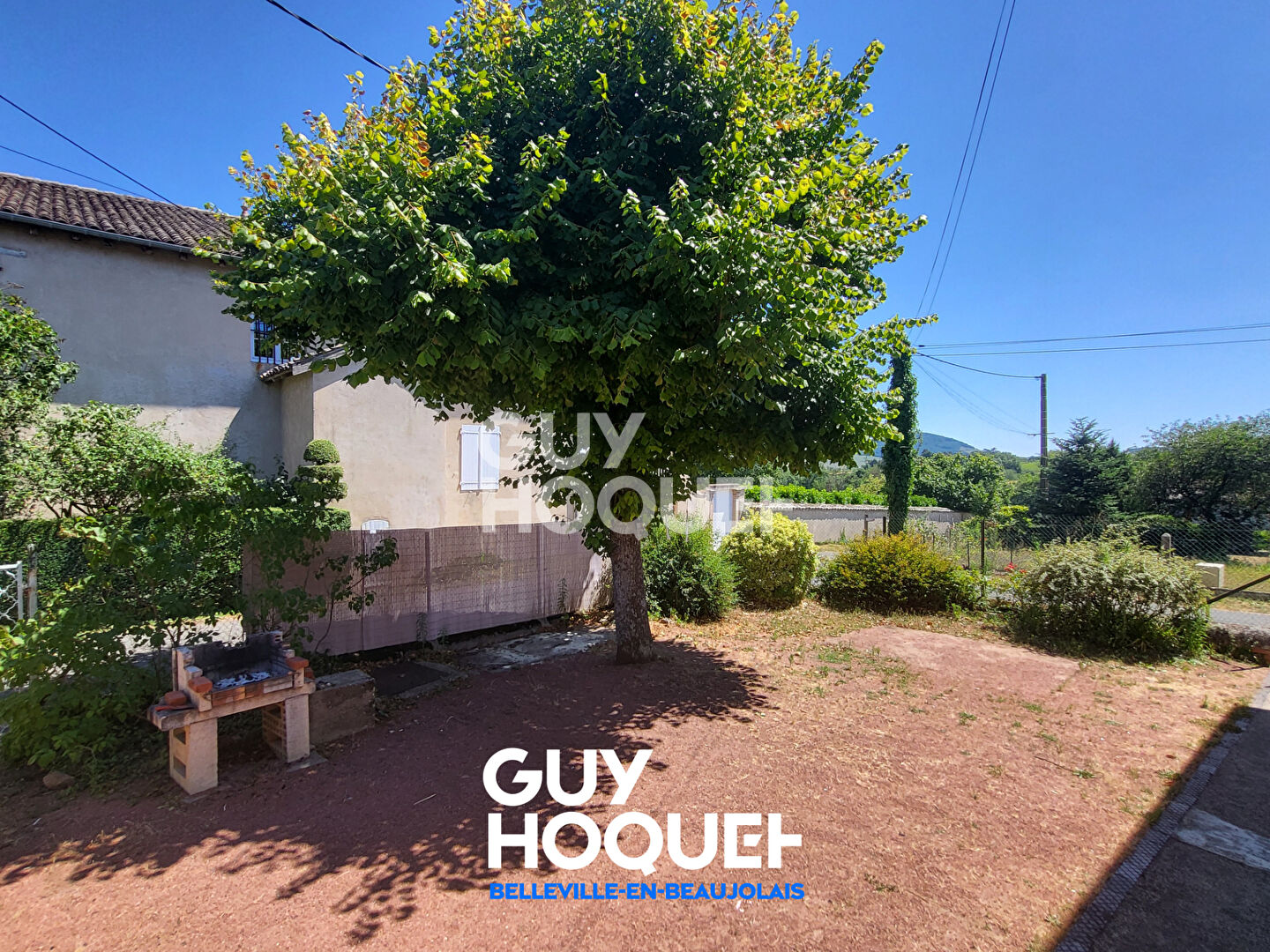 Maison en pierre et pisé -126 m² habitables- 4 chambres Terrain 760 m² à Régnié Durette - Référence 554