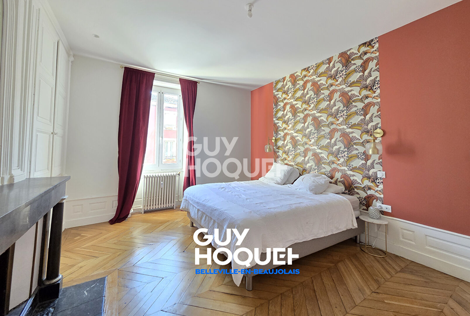 Appartement de caractère, 4 pièces, avec garage, au coeur de Belleville en Beaujolais,