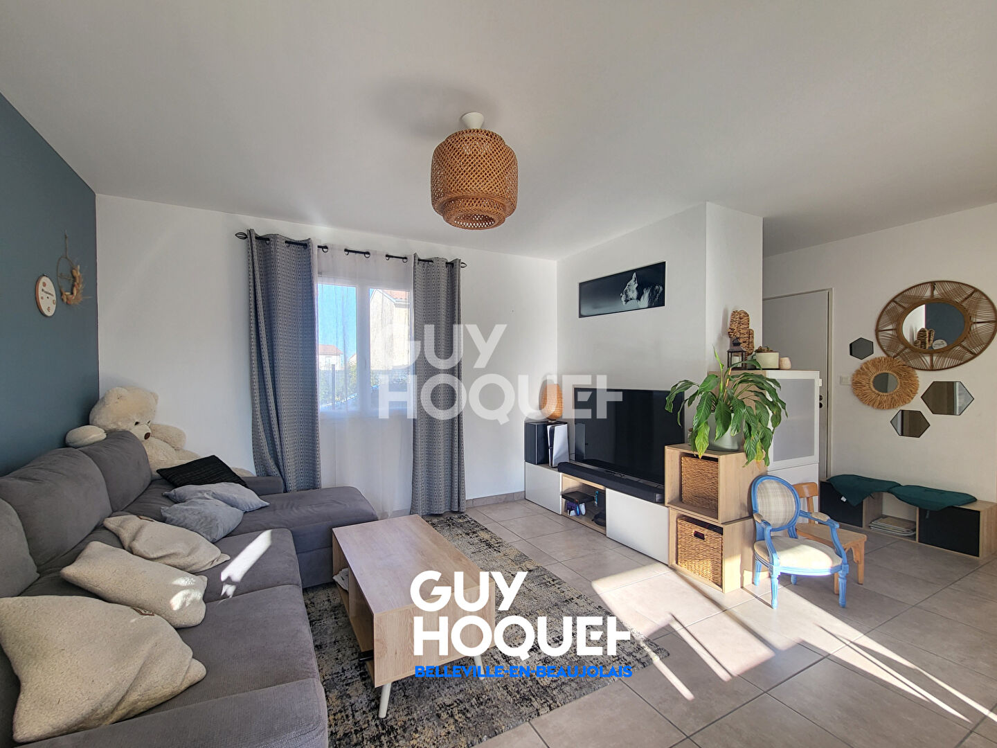 Vente d'une maison 5 pièces avec piscine et garage à BELLEVILLE EN BEAUJOLAIS