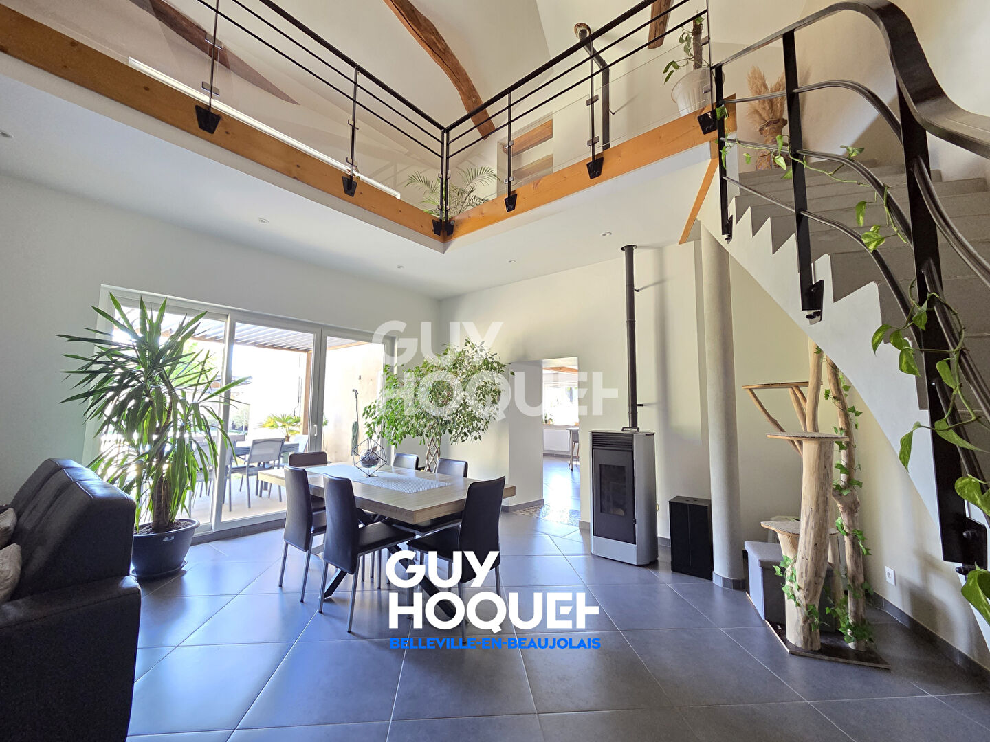 Maison 7 pièces à vendre à Mogneneins - Ancienne ferme avec piscine