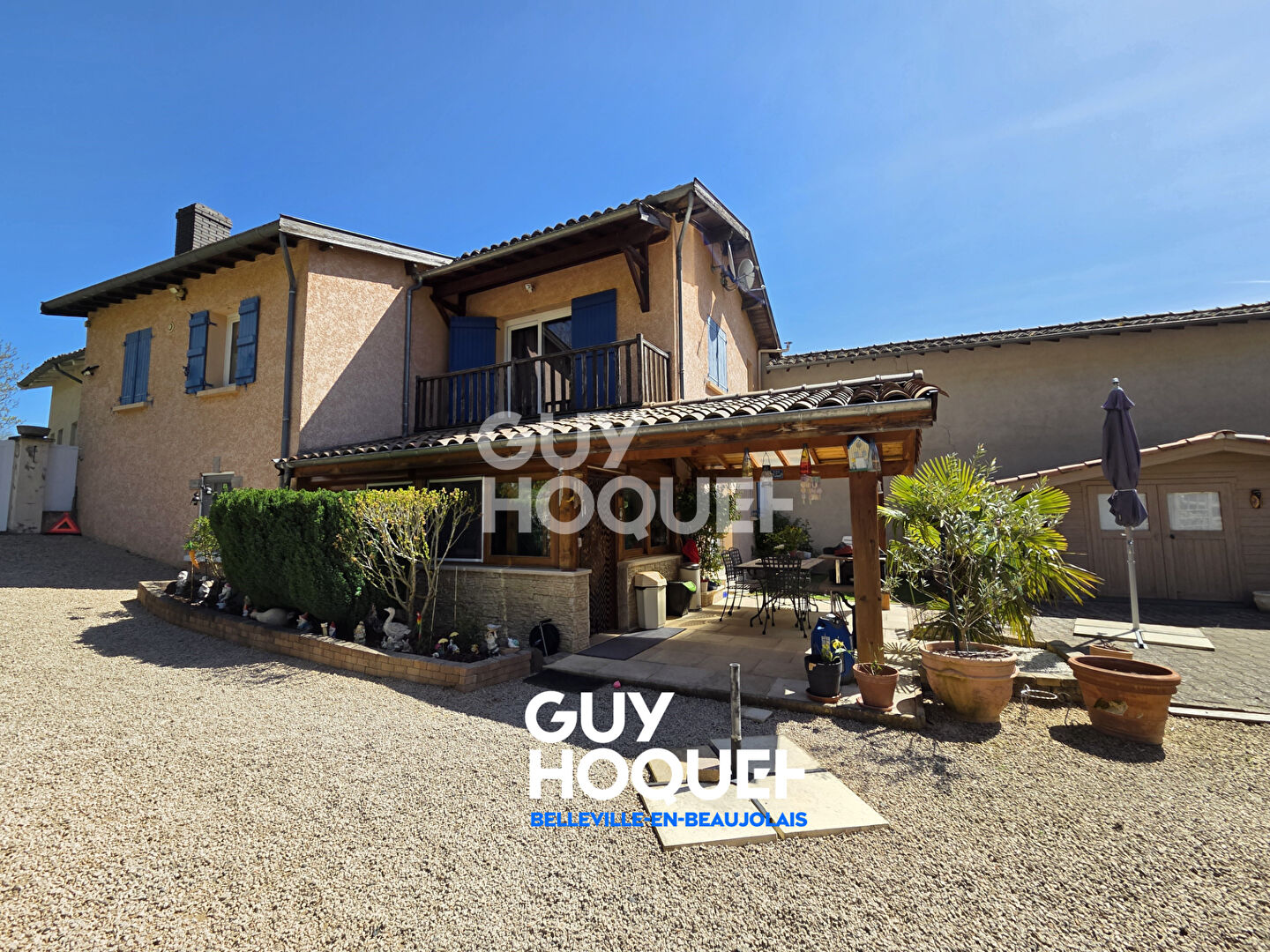 Maison à vendre à Vauxrenard - 4 pièces, 105 m², jardin 463 m²