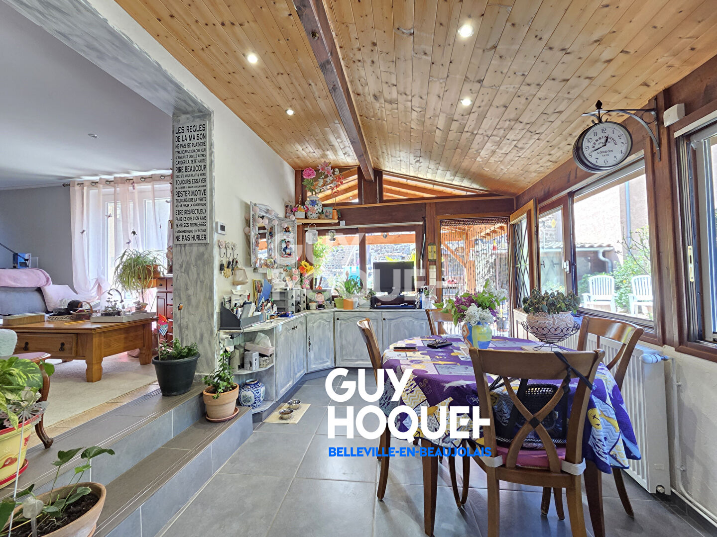 Maison à vendre à Vauxrenard - 4 pièces, 105 m², jardin 463 m²