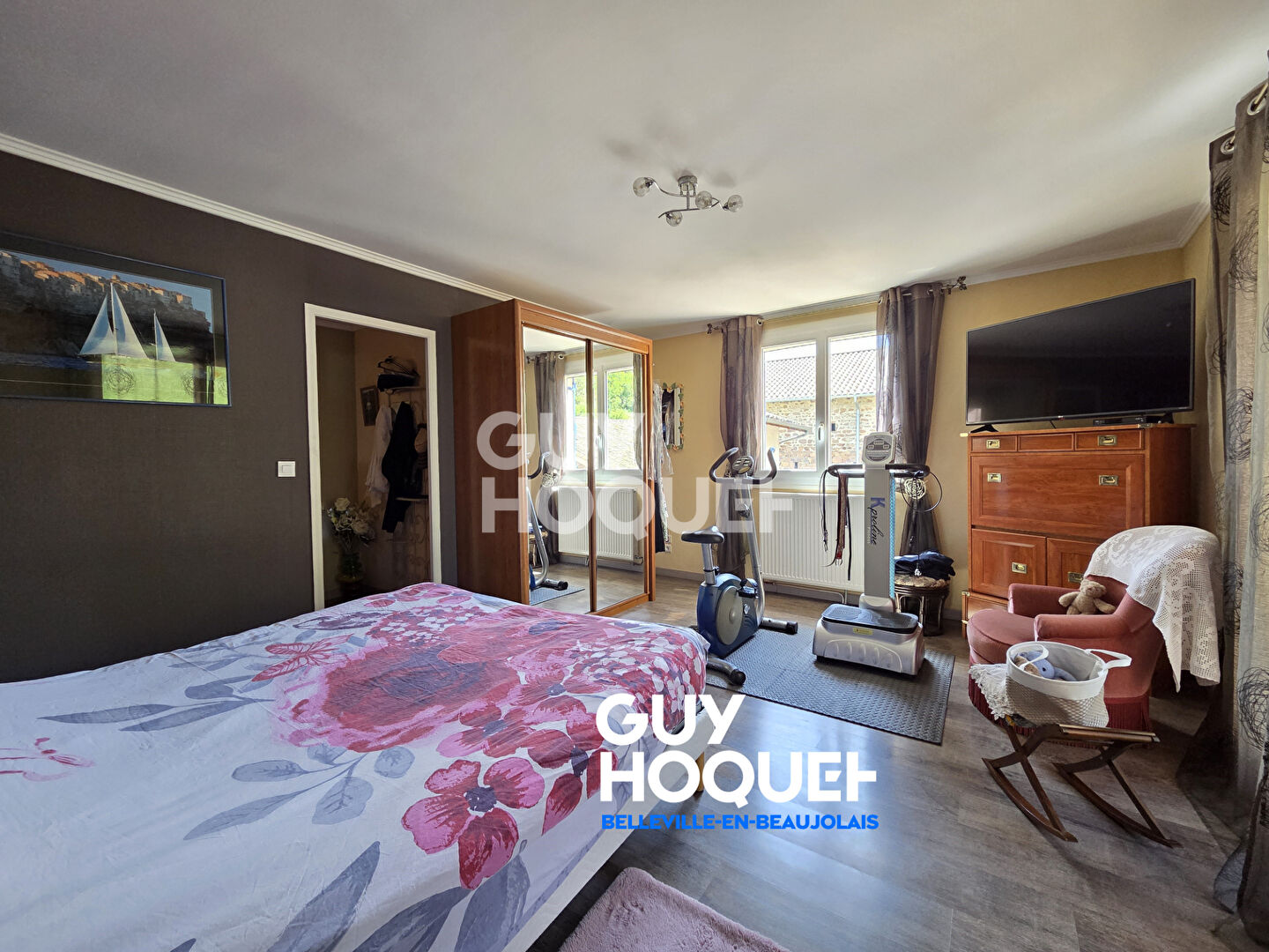 Maison à vendre à Vauxrenard - 4 pièces, 105 m², jardin 463 m²