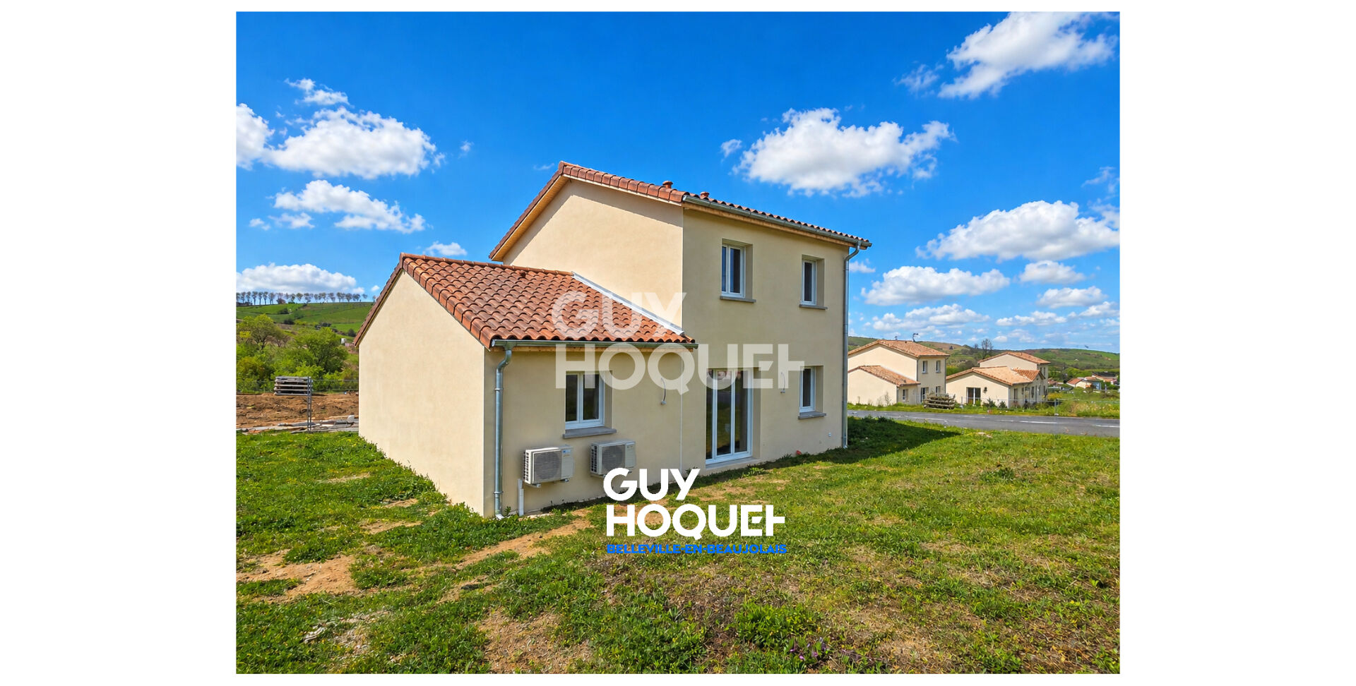 Maison / Villa 6 pièce(s) 100m2, 4 chambres, garage, terrain 500m² à Fleurie