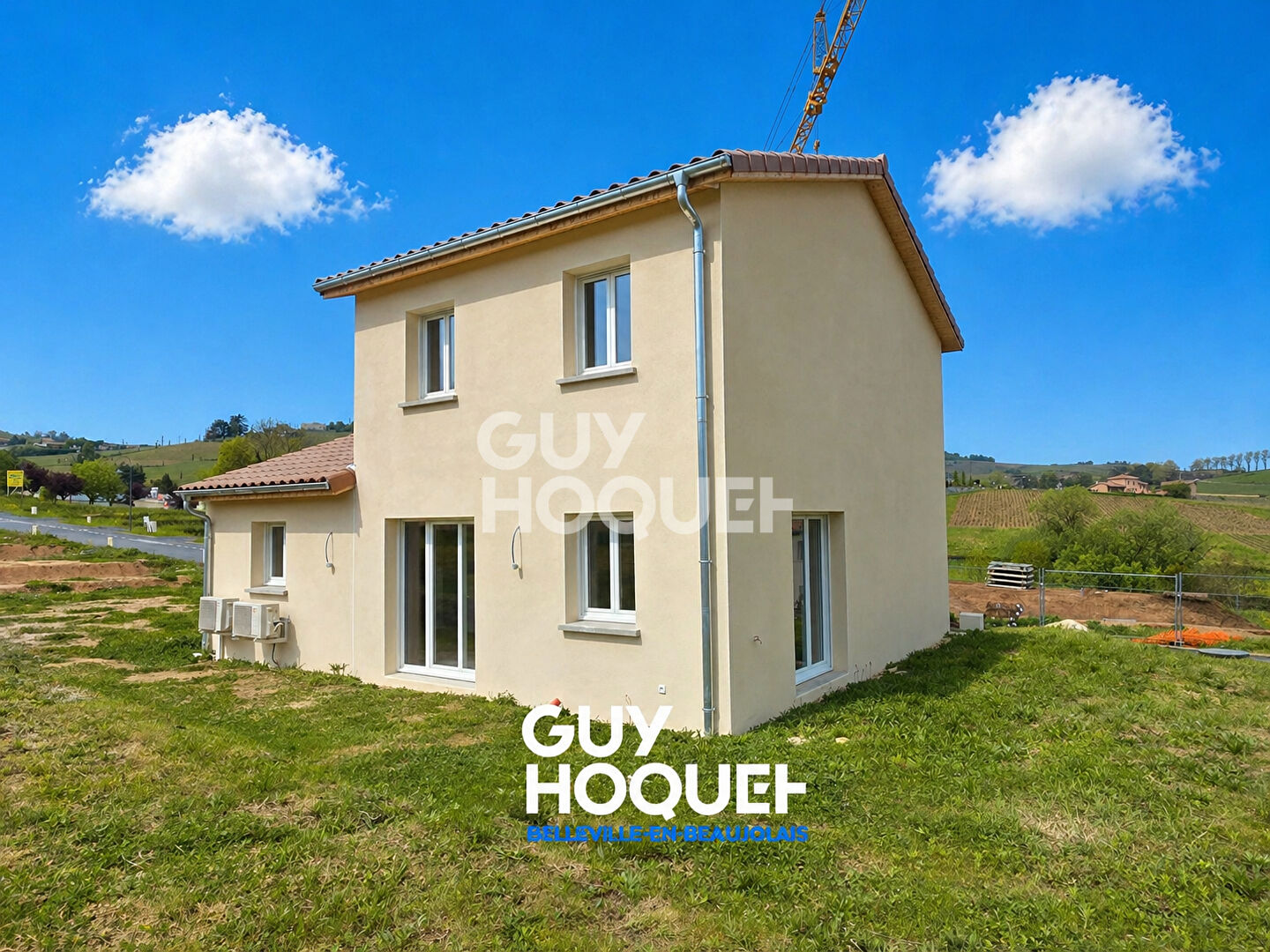 Maison / Villa 6 pièce(s) 100m2, 4 chambres, garage, terrain 500m² à Fleurie