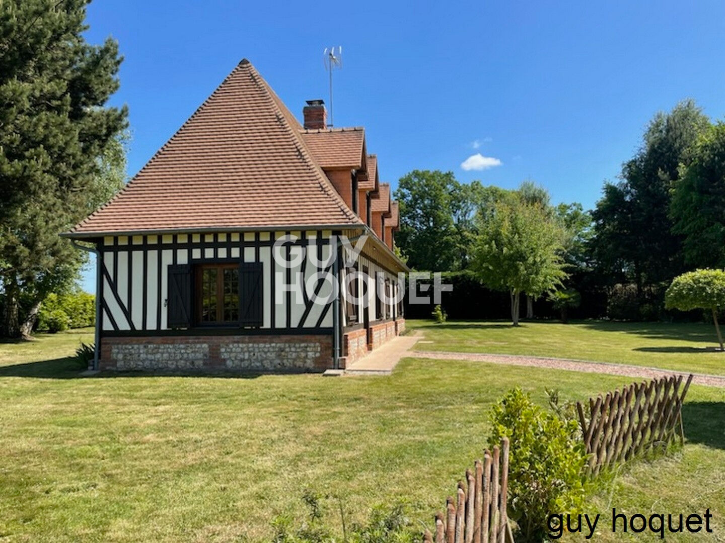 Entre Bernay et Lieurey, dans la belle campagne normande