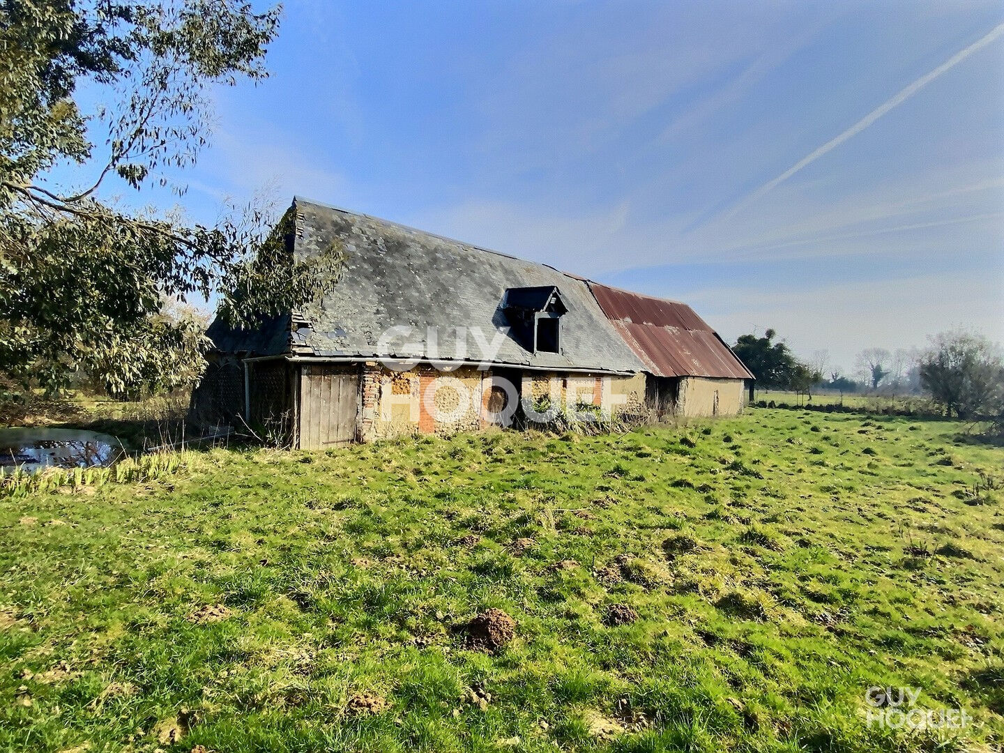 Terrain d'agrément avec dépendances