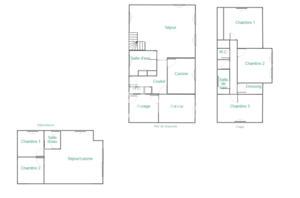Propriété de qualité avec maison d'amis et piscine