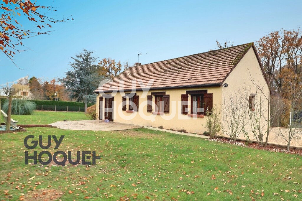 Maison de plain-pied avec grand terrain