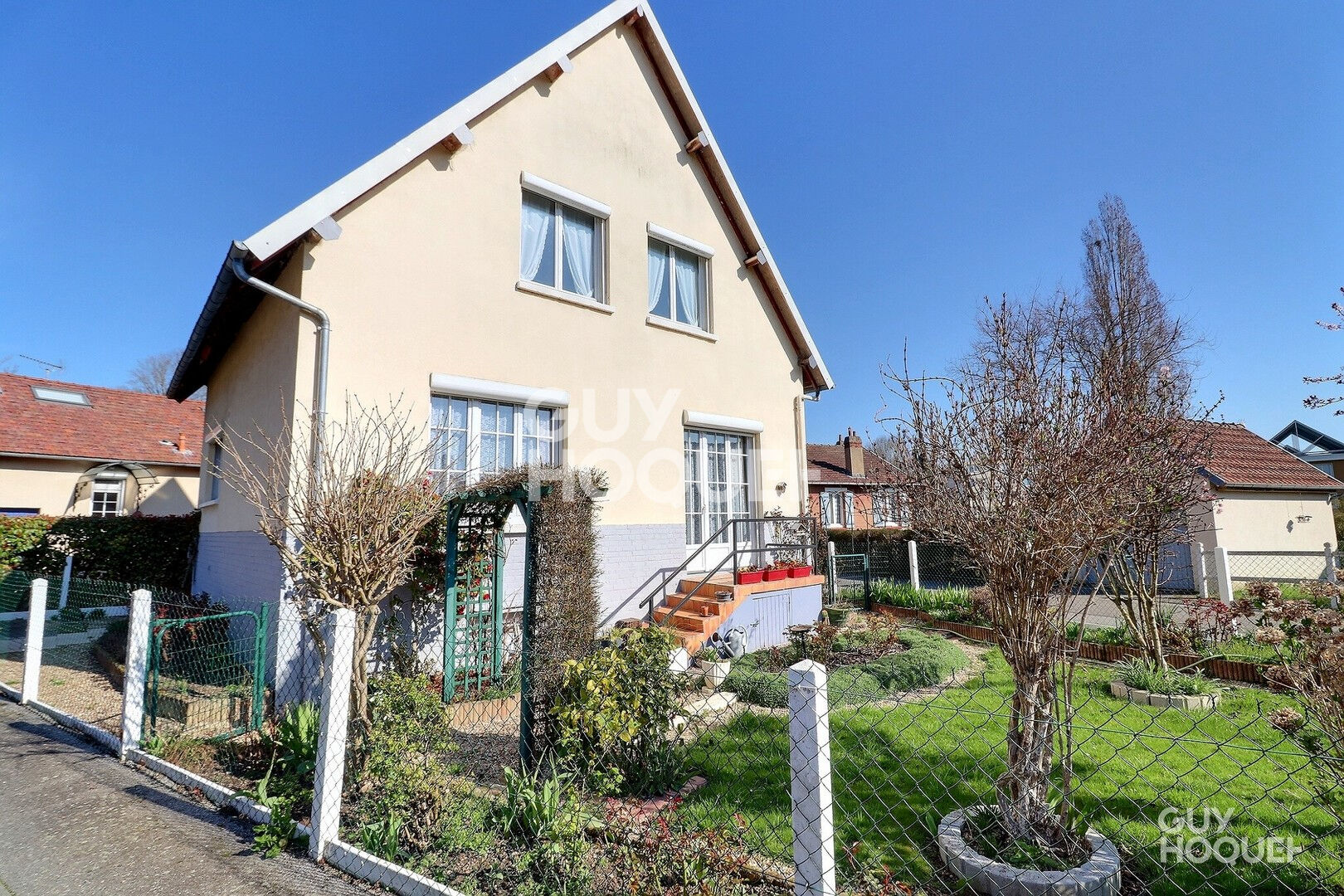 Bernay, centre-ville à pied