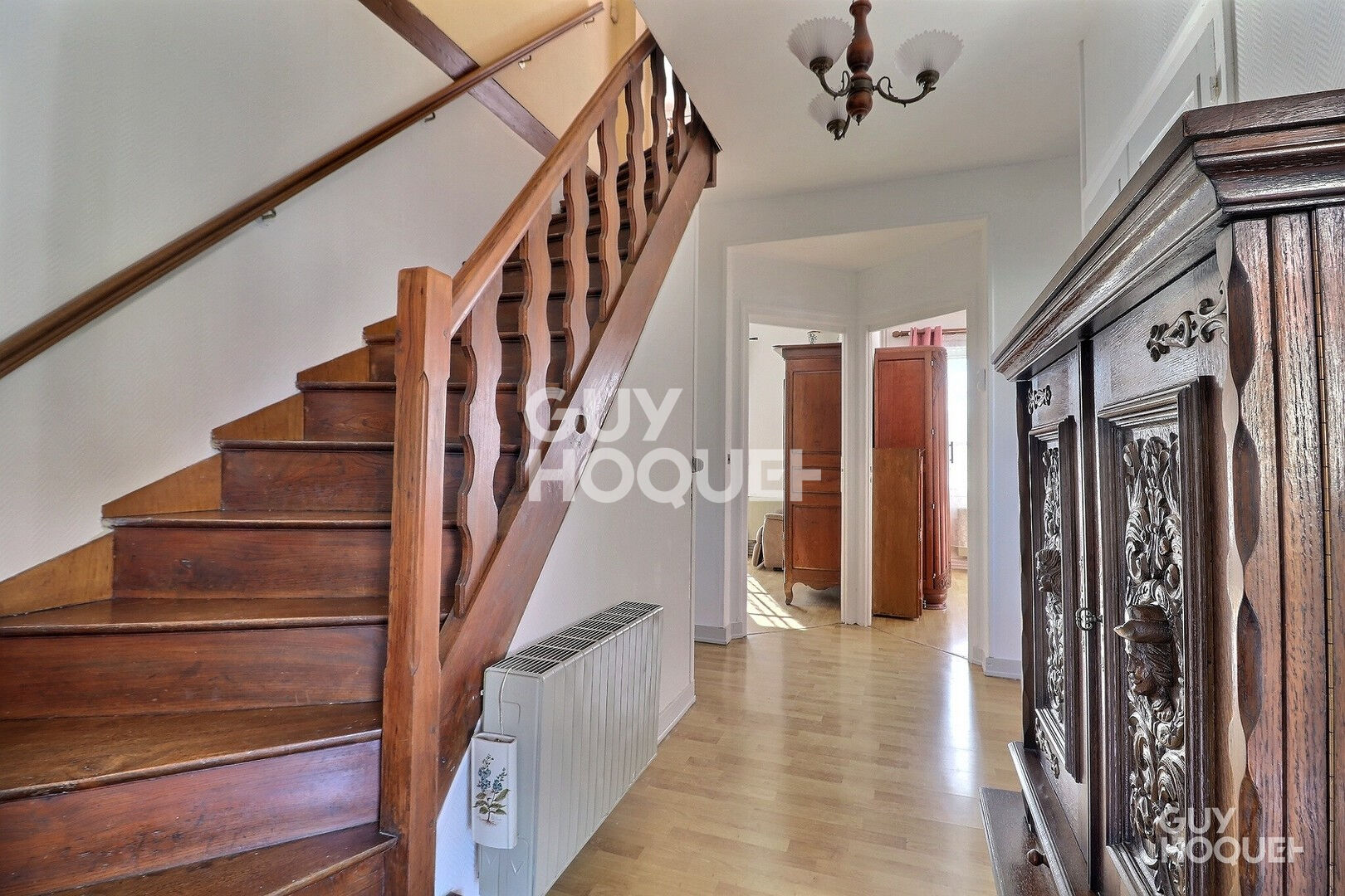 Bernay, centre-ville à pied