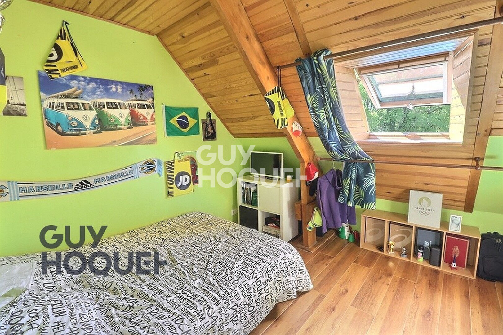 Maison traditionnelle dans un environnement agréable