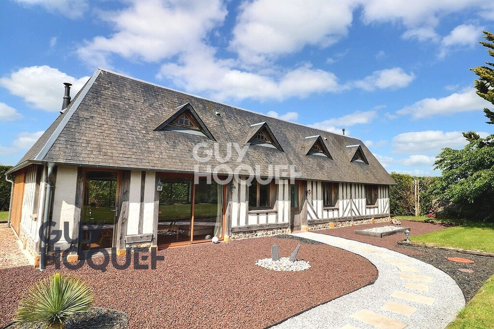 Maison normande de 130m² rénovée avec gout