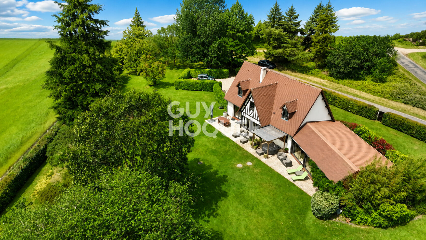 Axe Bernay// le Neubourg, A proximité du Golf du champs de Bataille