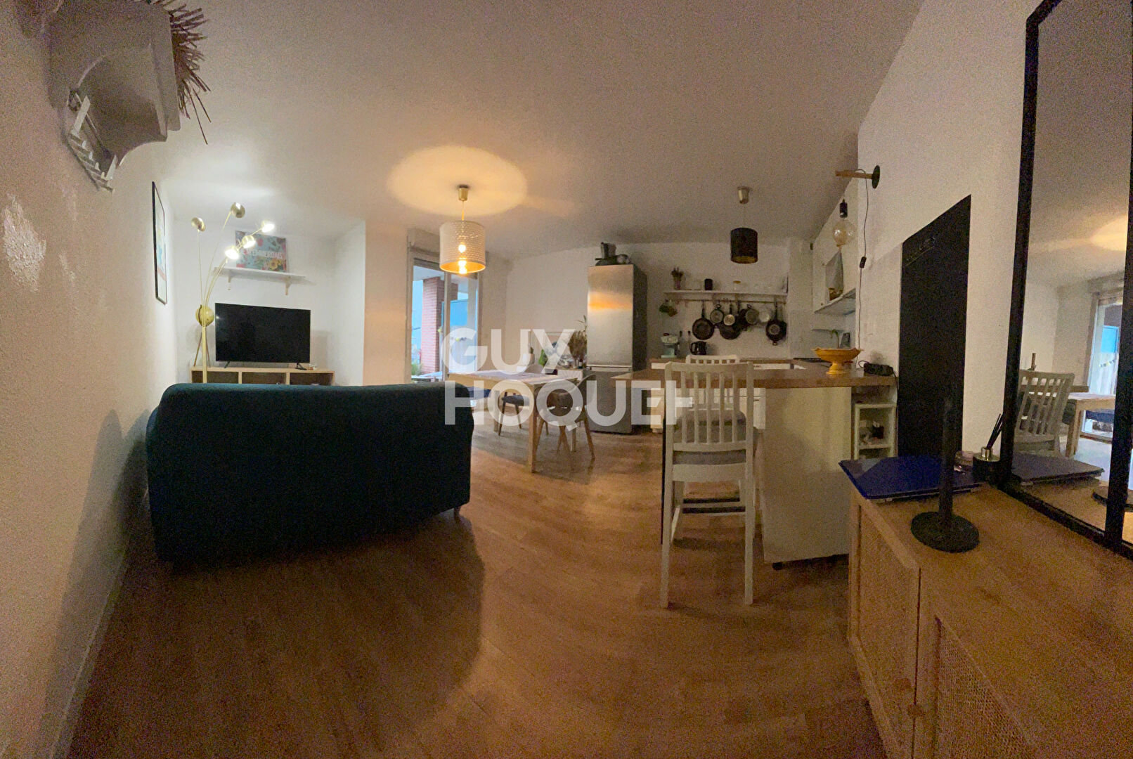 Appartement Toulouse 3 pièce(s) 57.37 m2 Meublé
