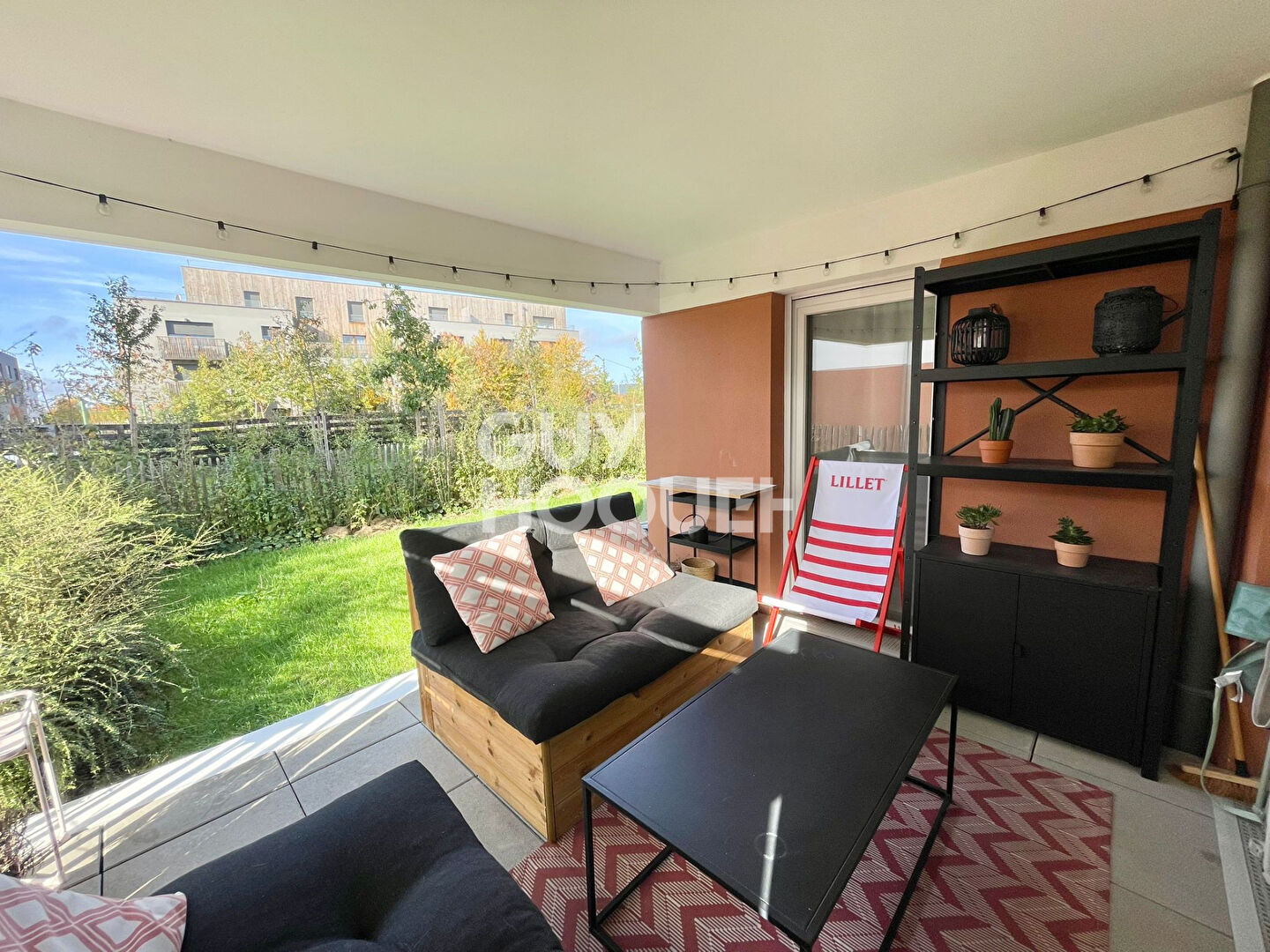 Appartement Bondoufle 3 pièce(s) 66.54 m2 avec jardin