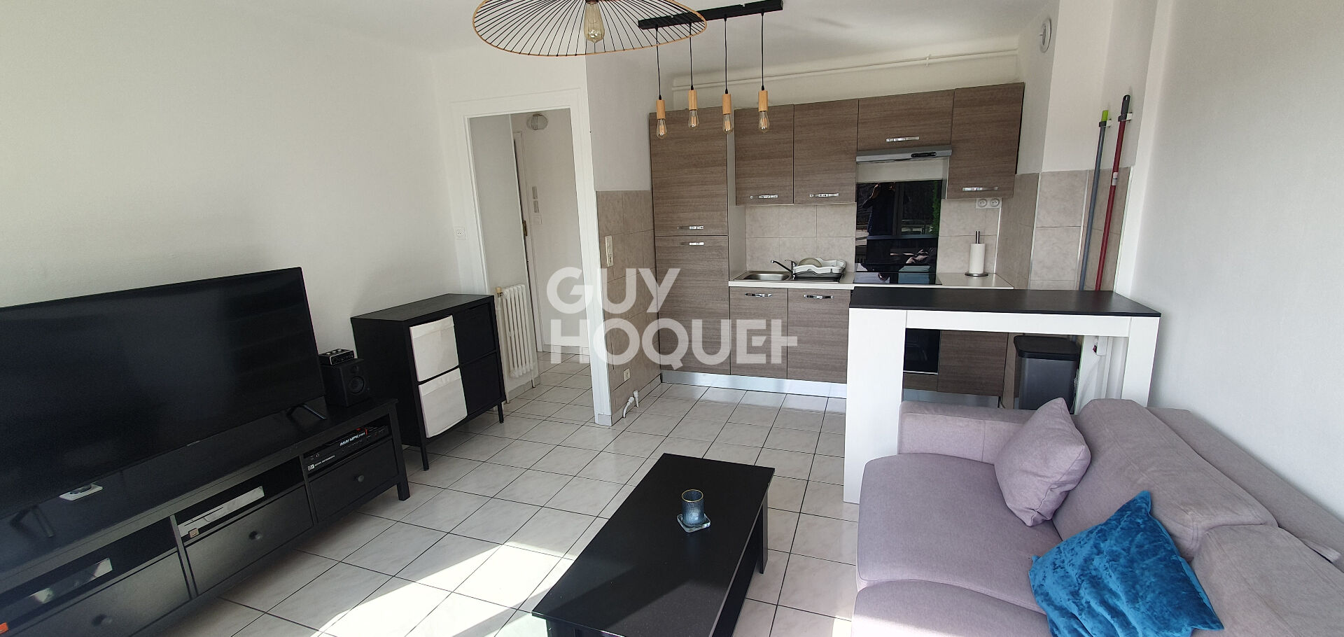 Appartement  2 Pièces + balcon dernier étage.