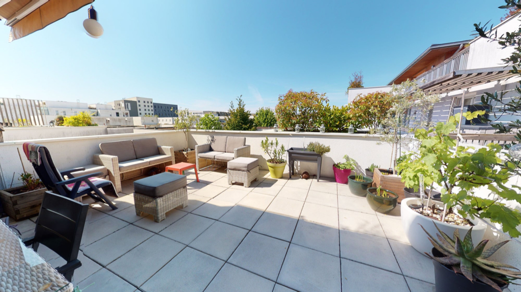 Appartement 4 pièces  - Grande terrasse Sud-ouest - Bas Floirac