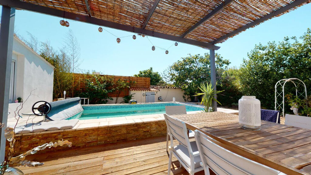 Villa plain-pied 120 m2 sur terrain 515 m2 avec piscine