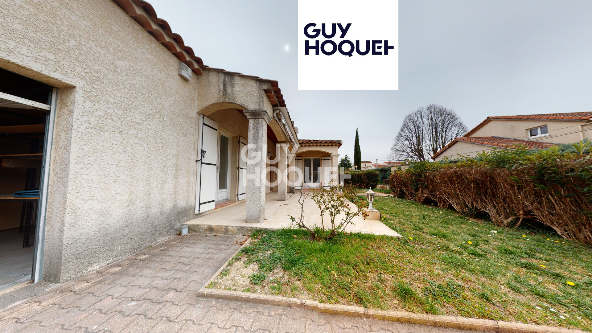 Villa de plain pied 3 chambres avec jardin