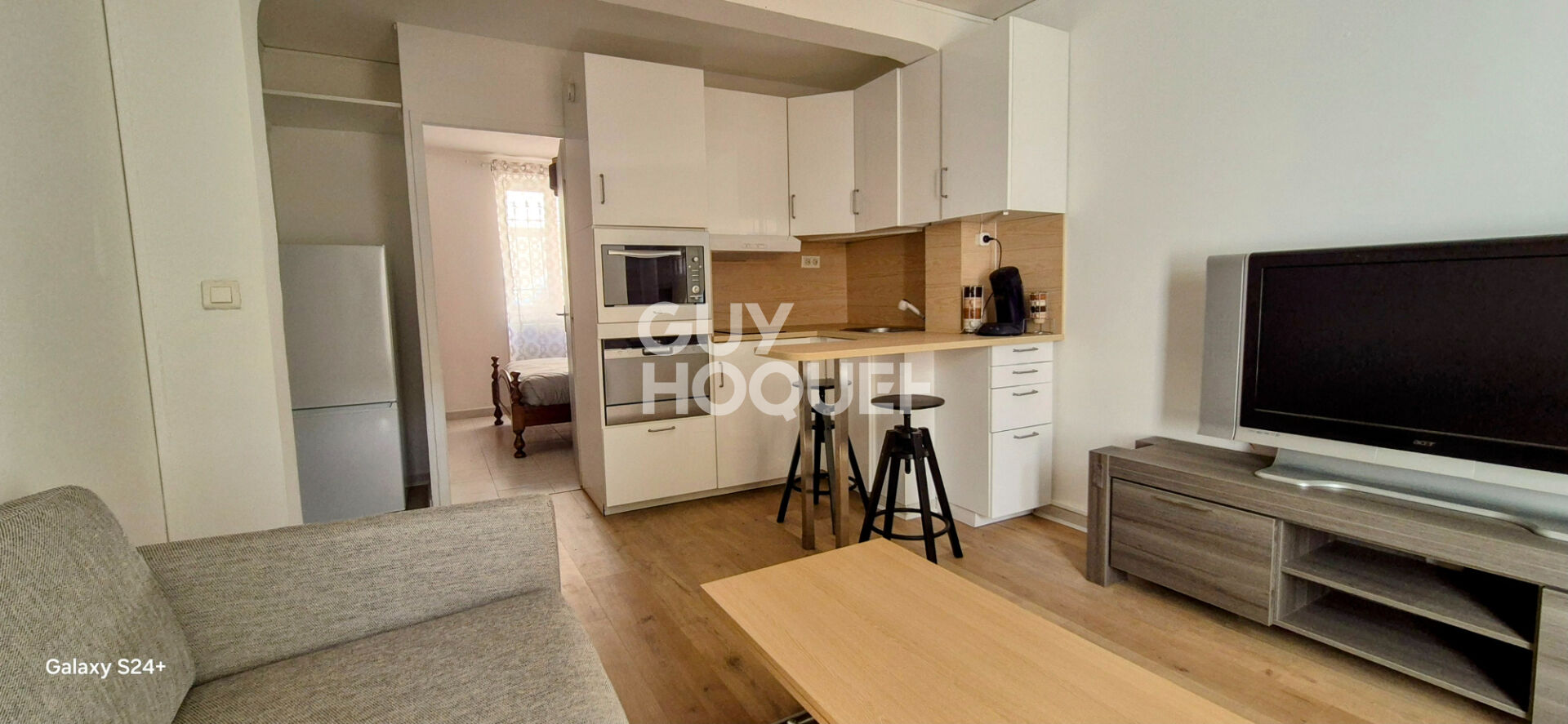 Appartement Gardanne 2 pièces avec terrasse et cave, centre ville