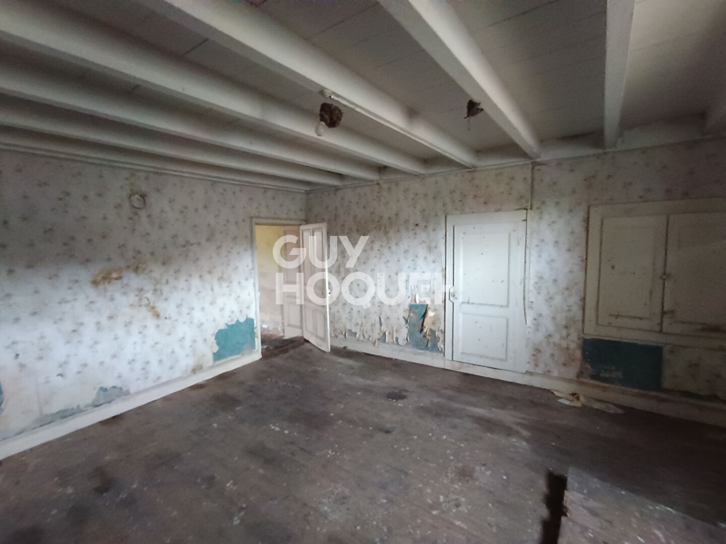 Deux grandes maisons mitoyennes