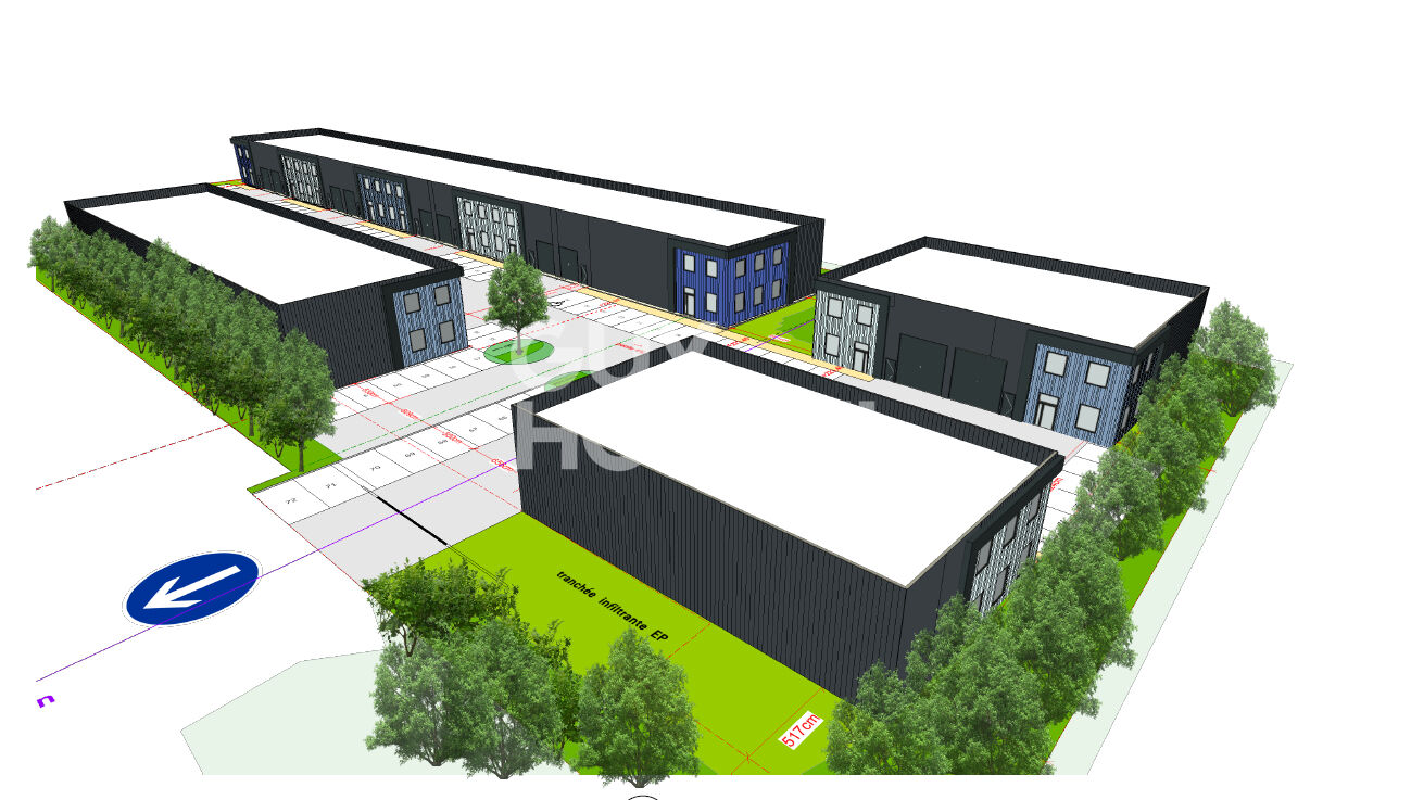 Local d'activité  2923 m2