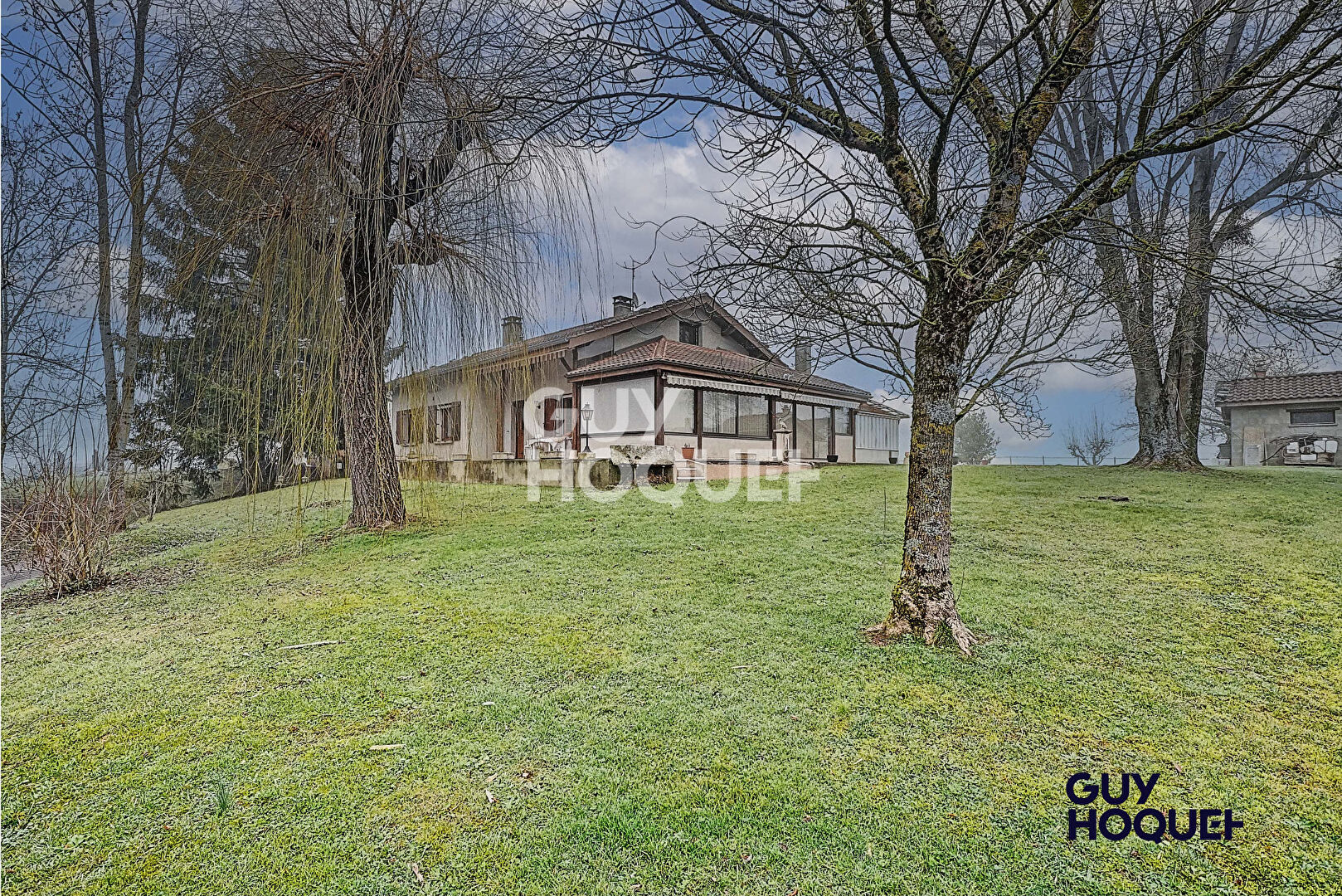 Maison 192 m² sur sous-sol  Meillonnas terrain 2950 m²