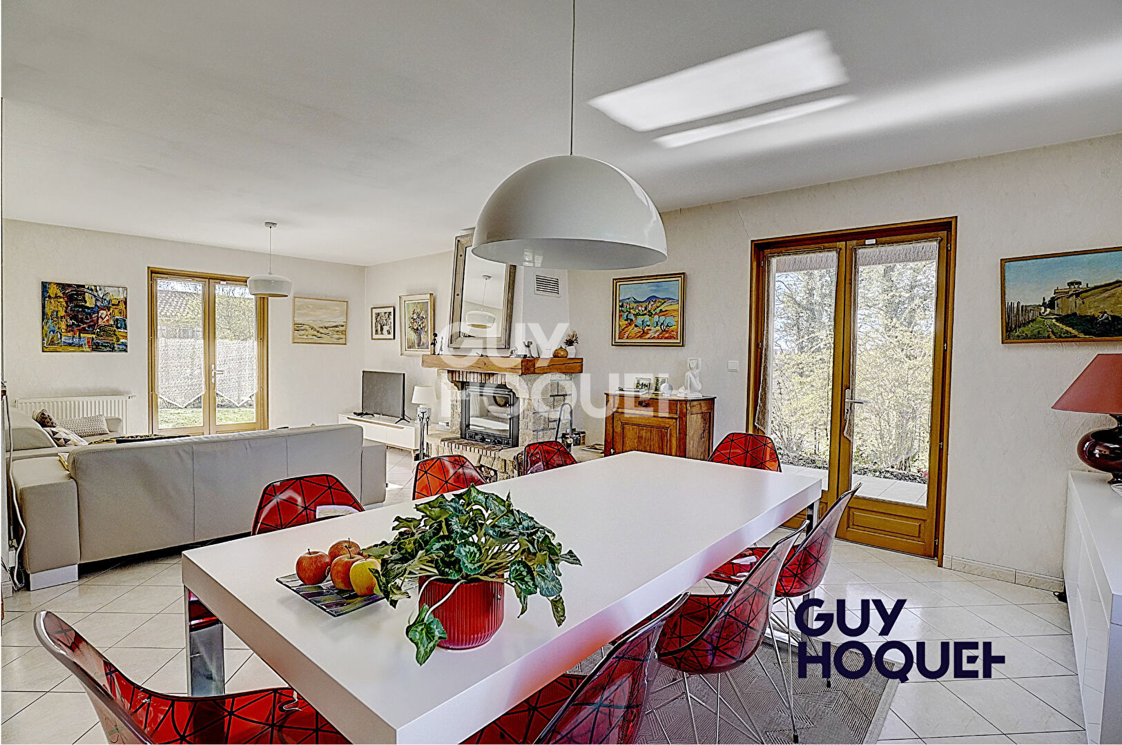 Maison Polliat 5 pièce(s) Plain-Pied 140.53 m2 terrain 1200 m²