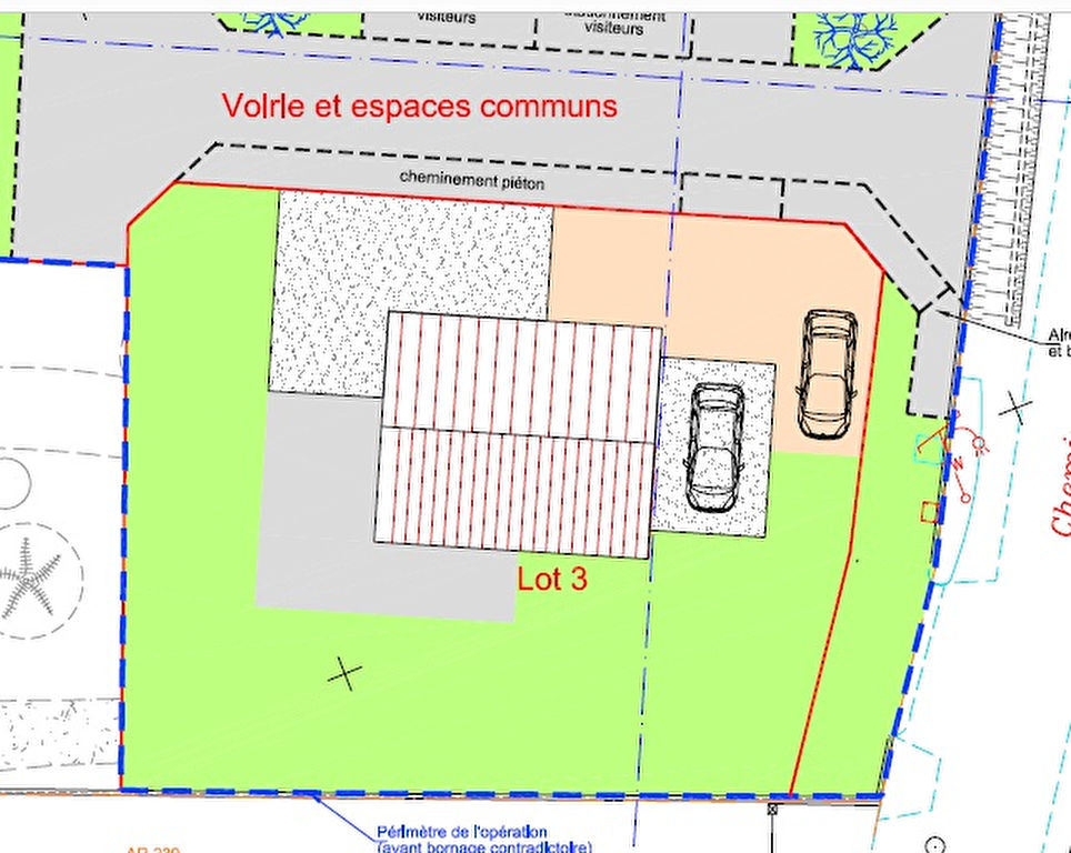 Terrain Brindas 512 m2