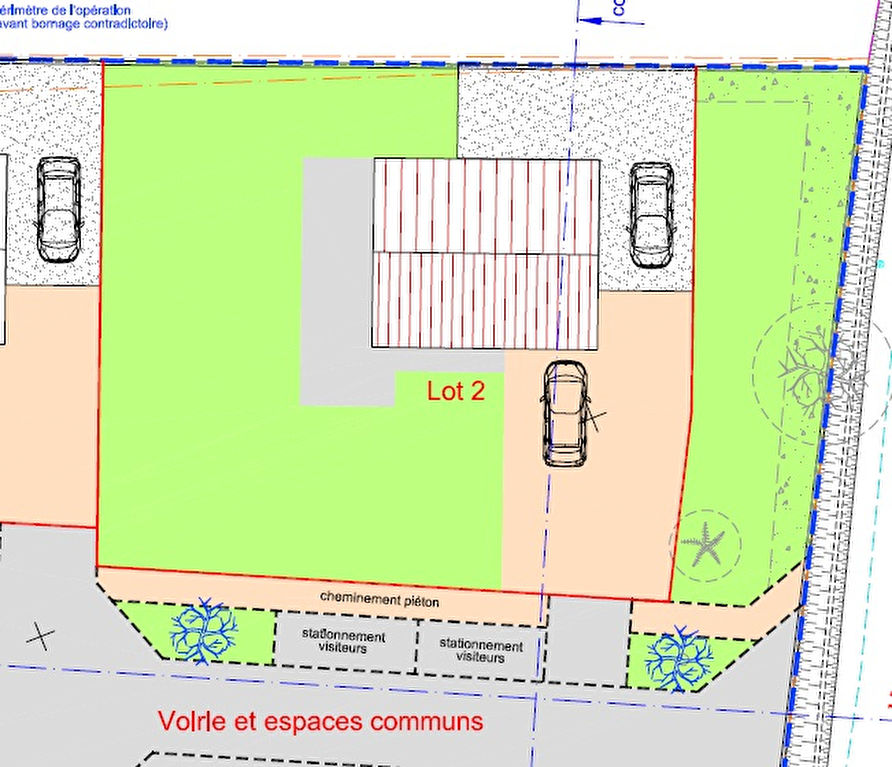 Terrain Brindas 545 m2