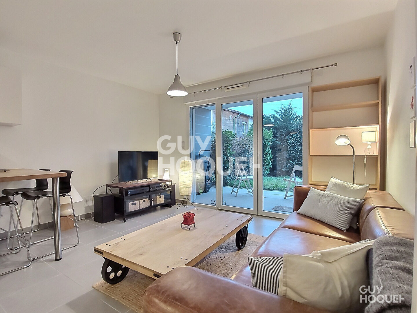 T2 avec son rez-de-jardin au calme dans résidence récente