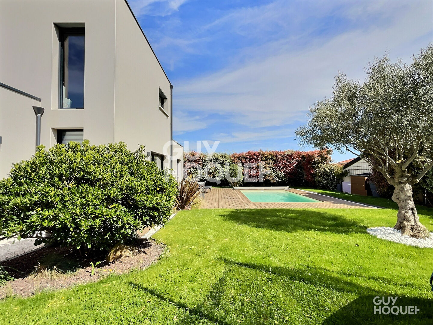 Villa contemporaine, toit plat 138m2