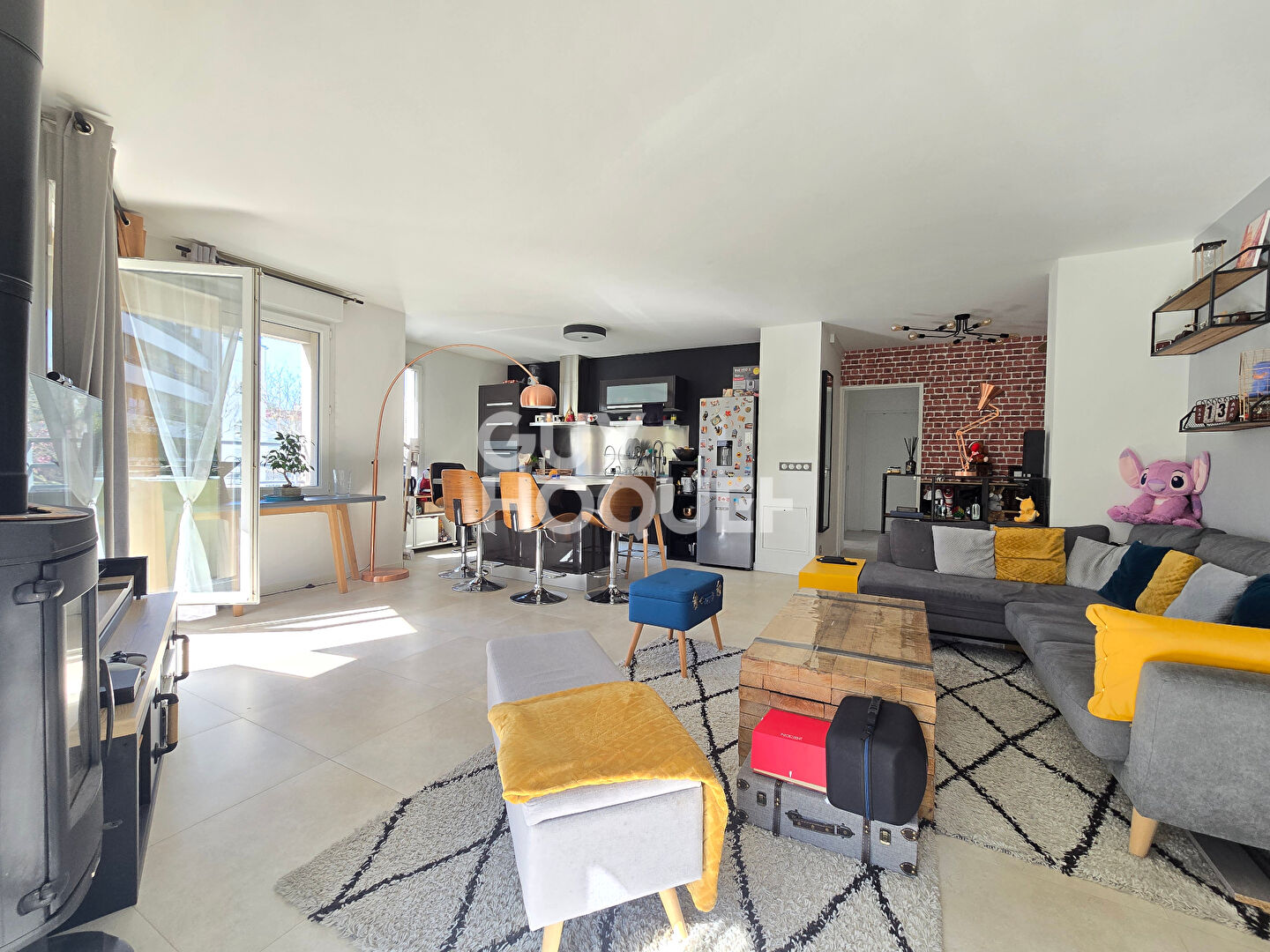 Centre Ville - Pièce de vie 38m² - Balcon - Parking