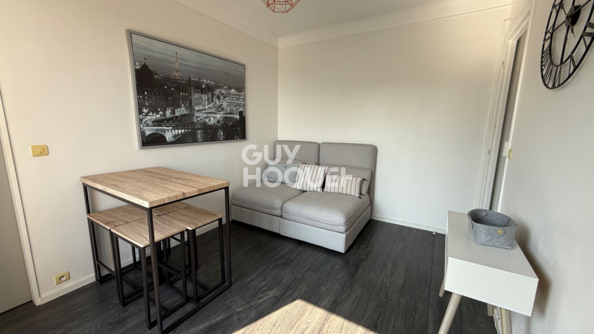 2 pièces lumineux meublé