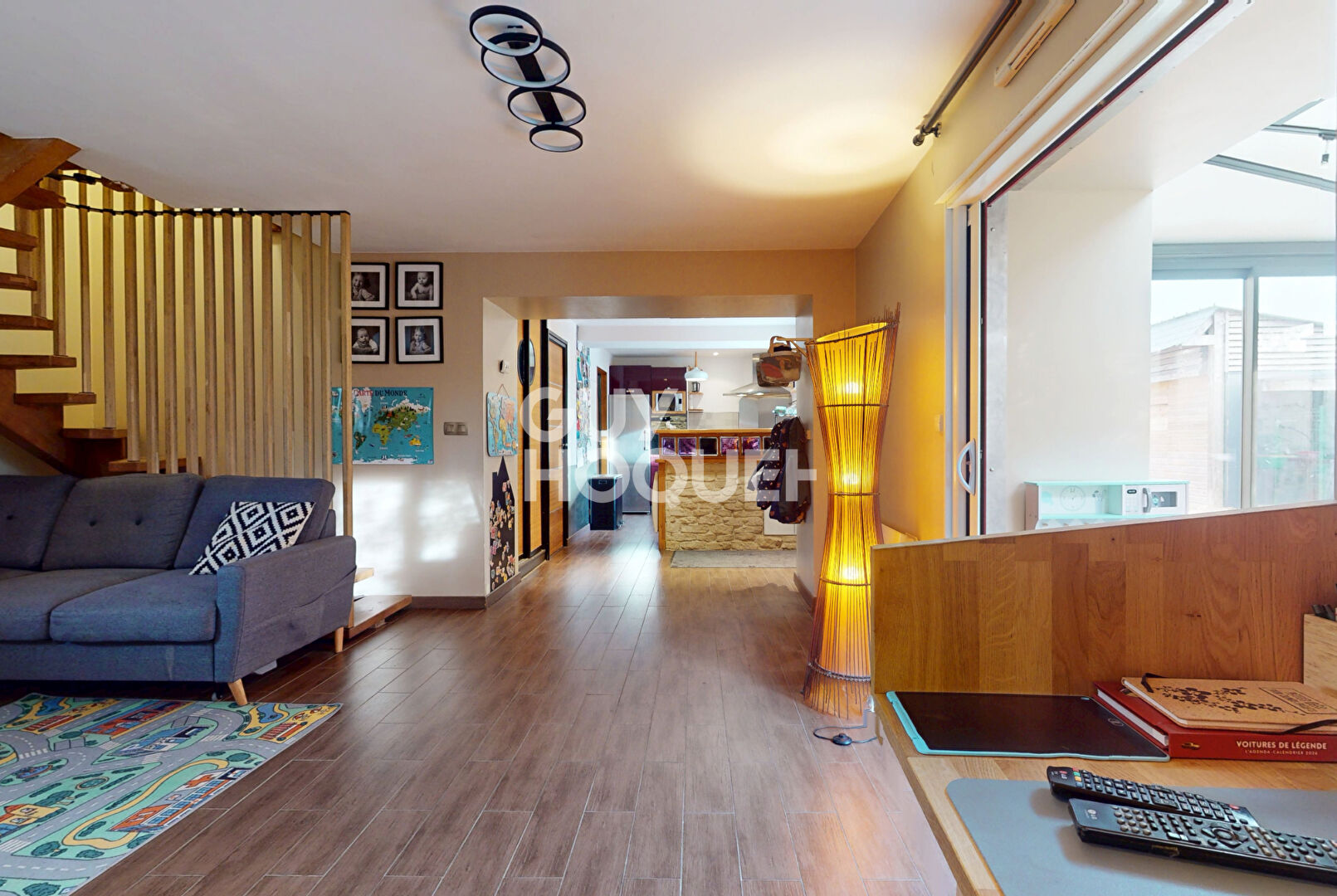 Maison en pierres rénovée