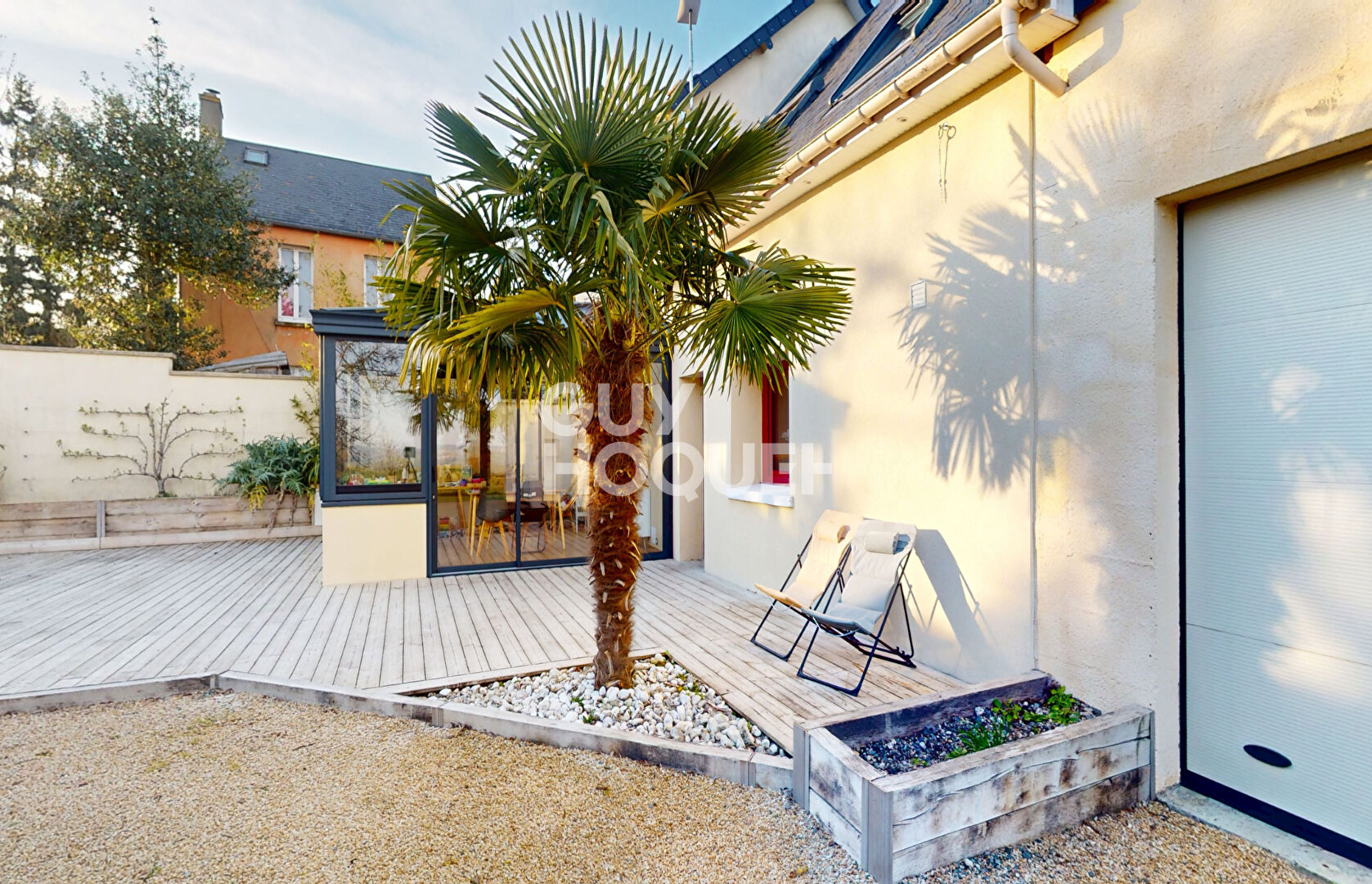 Maison en pierres rénovée