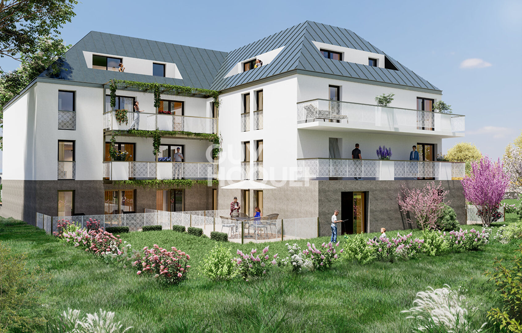 APPARTEMENT 43M2 CAEN LES TERRASSES DE VENOIX