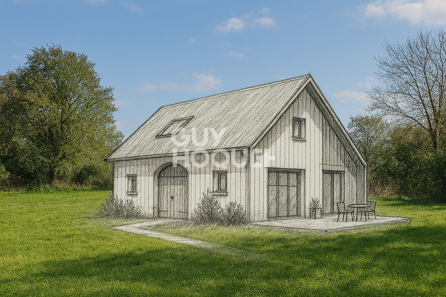 GRANGE à Rénover sur TROARN - Opportunité à saisir