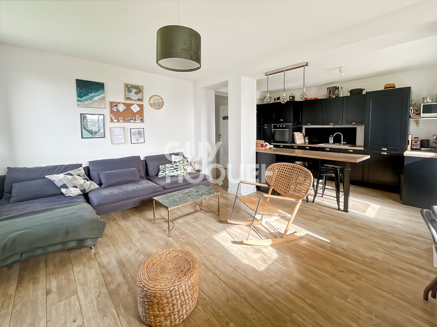 Appartement 3 pièces  55 m²  Caen Rive Droite (Vaucelles)