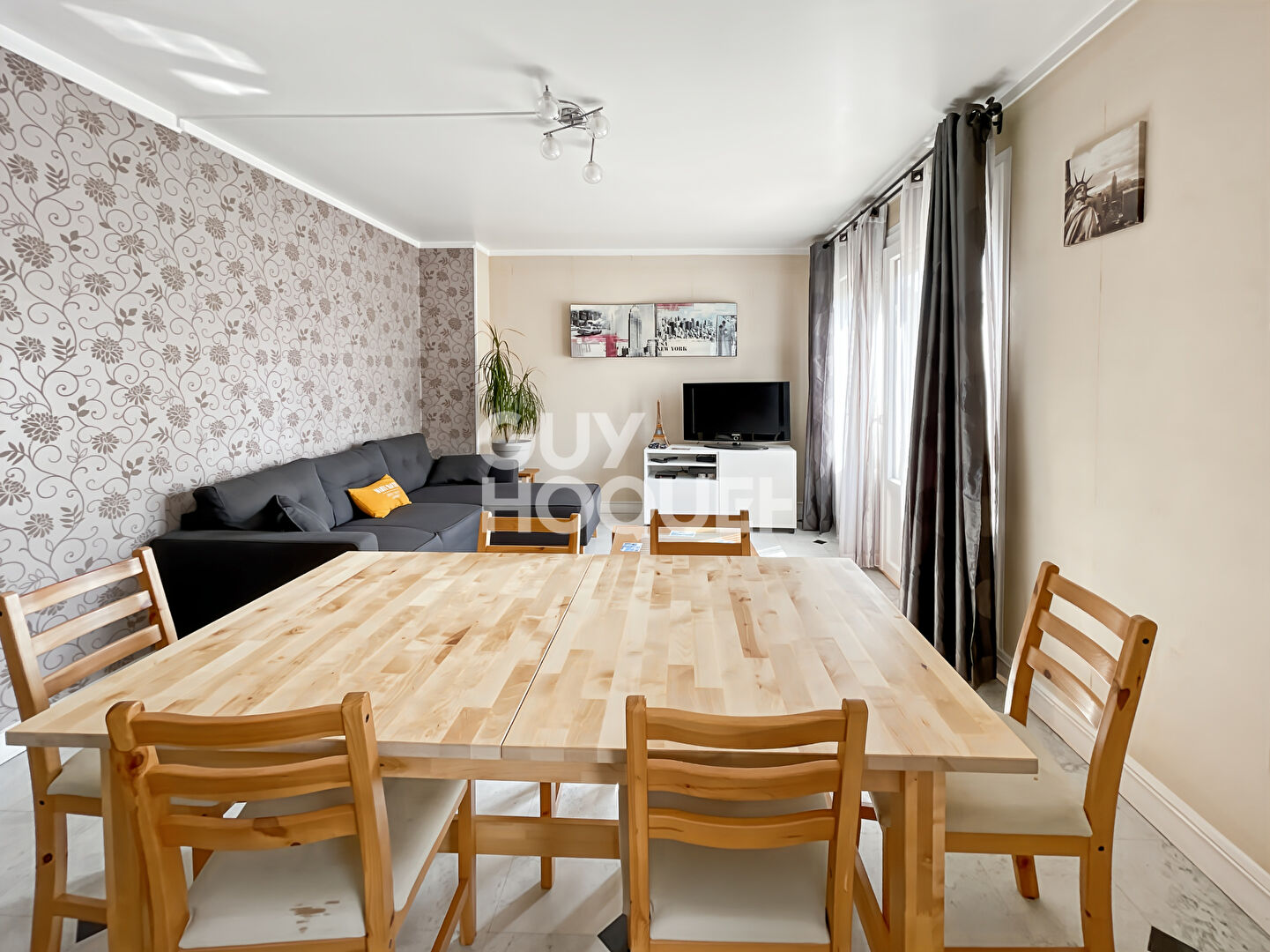Appartement  3 pièces 72.38 m2