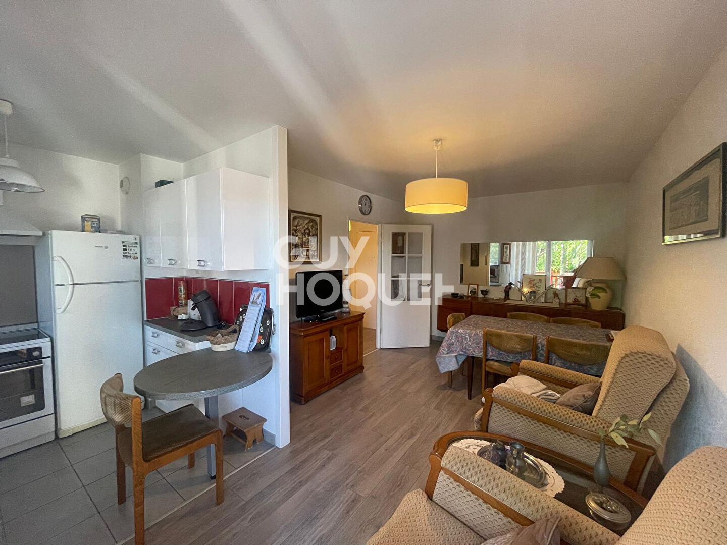 Appartement T2 au dernier étage avec grande terrasse