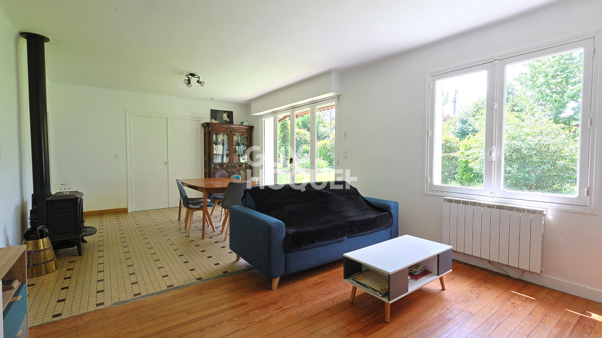 Maison Haut Cambo avec jardin plat