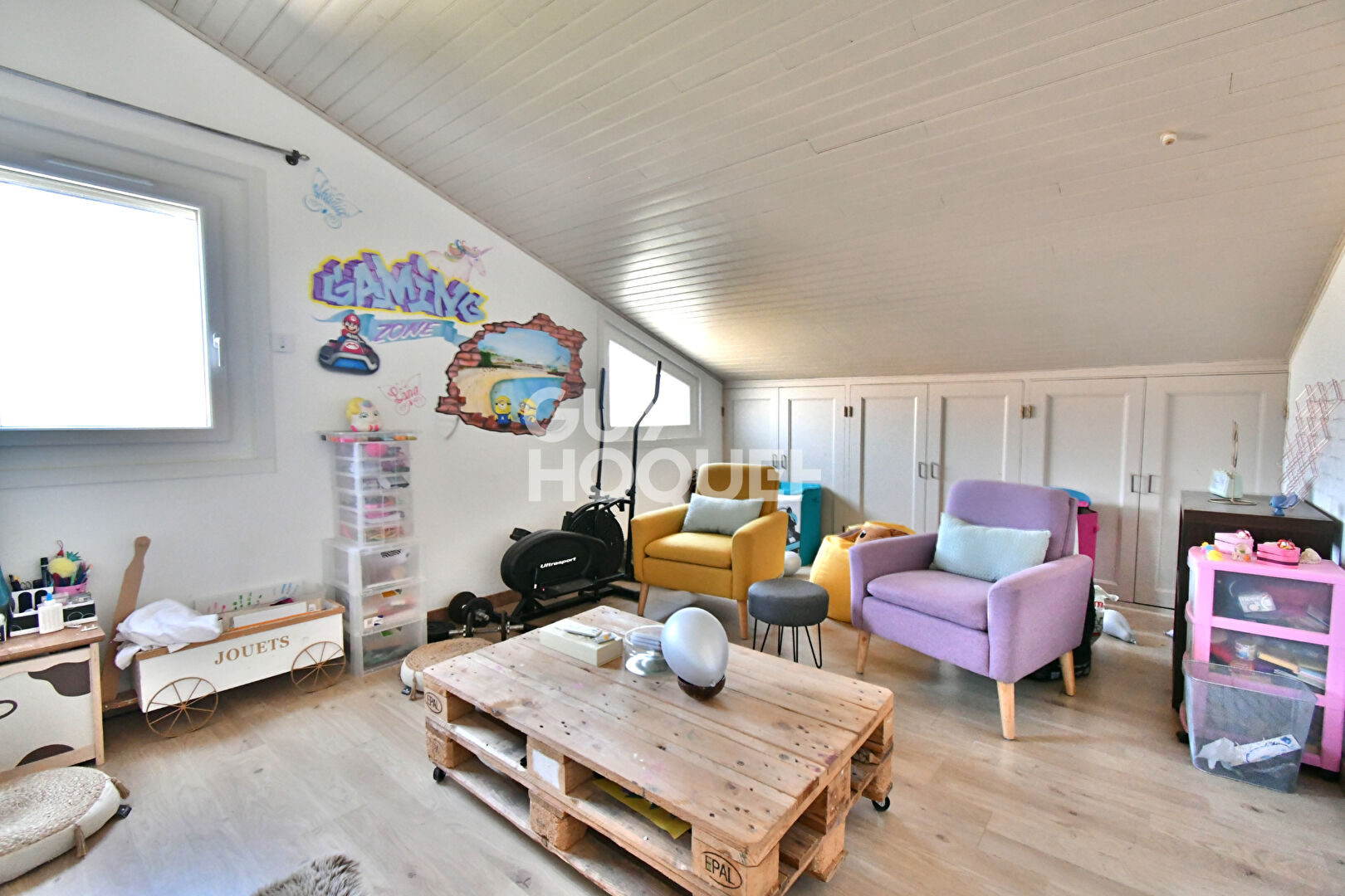 CANOHES Maison familiale 3 faces, 6 pièces avec grand garage