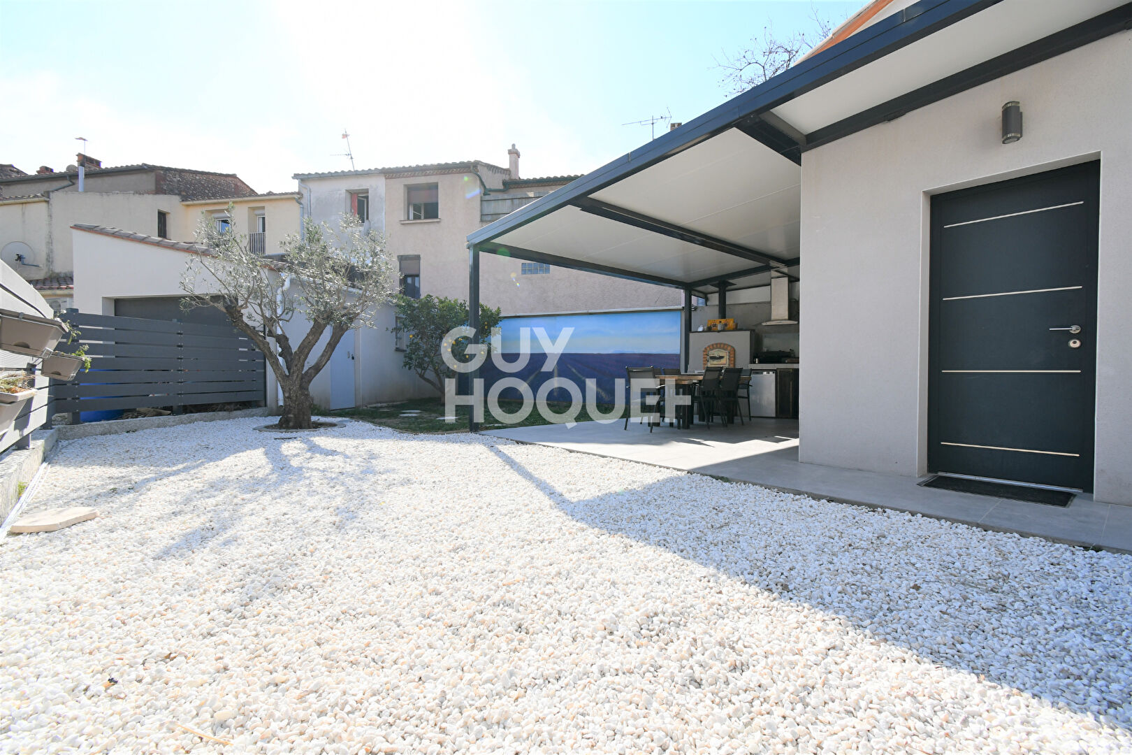 TOULOUGES, maison récente 3 pièces, 46m² avec jardin et garage.