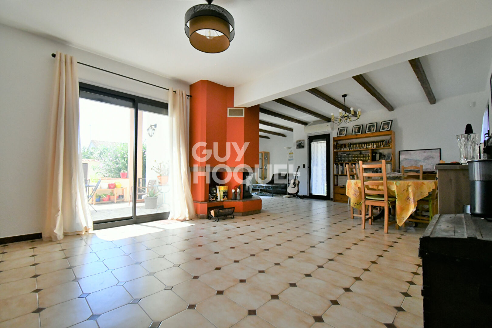 CORNEILLA LA RIVIERE Maison 4 faces sur 1028m² de terrain, 170m² habitables + dépendance