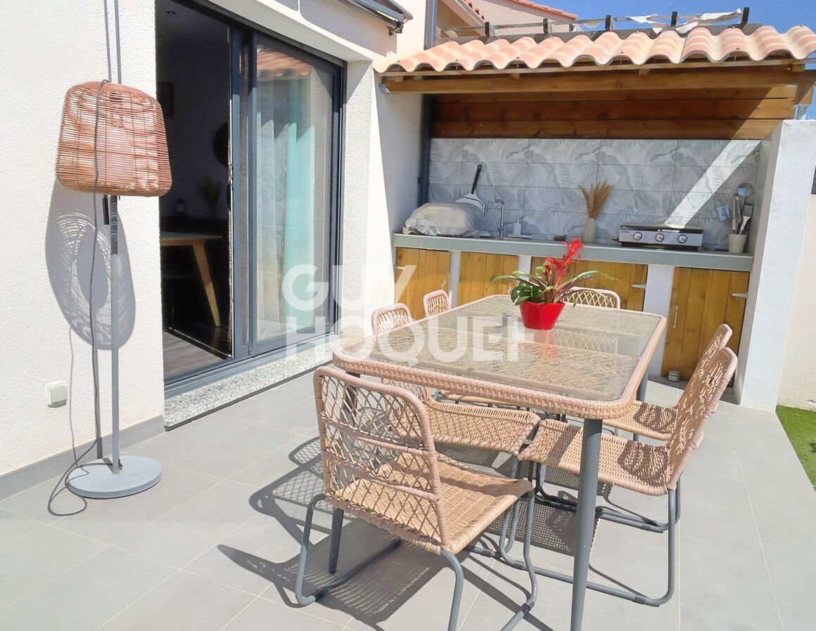 CANOHES, Maison 130 m², 4 chambres + bureau, garage et piscine