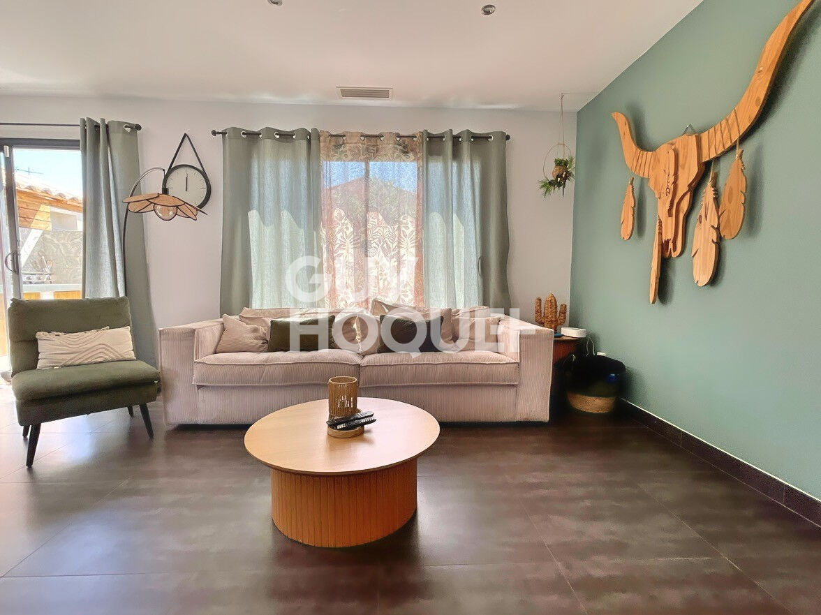 CANOHES, Maison 130 m², 4 chambres + bureau, garage et piscine
