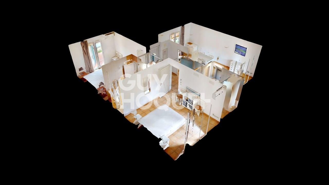 ARGELES SUR MER Dans résidence de vacances, maison de plain pied meublée, 3 pièces.