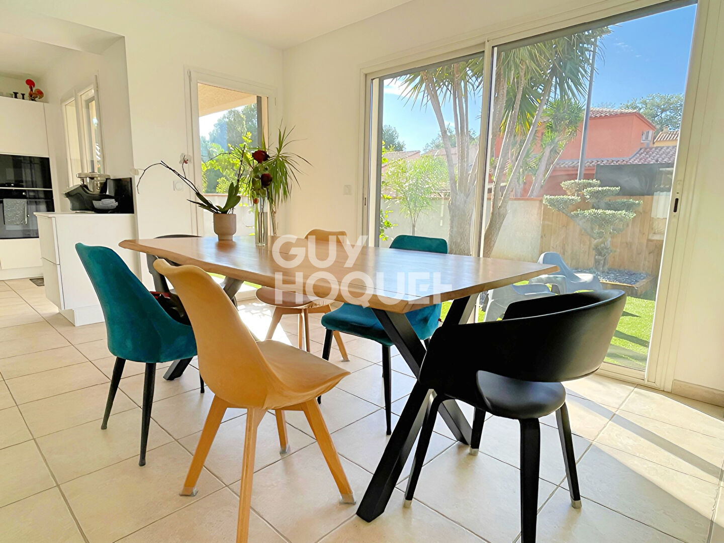 CANOHES, Maison Plain-pied, 110 m²,  3 chambres, 4 faces, parcelle 555 m²